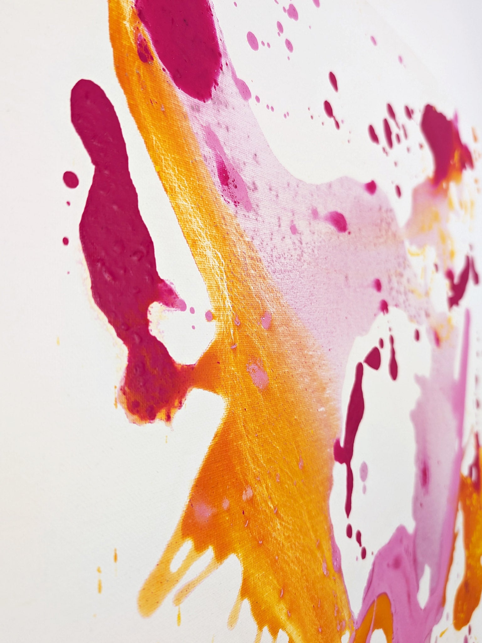 Bild abstrakt - echte Original Kunst - schönes Acrylbild - selbstgemalte Leinwand