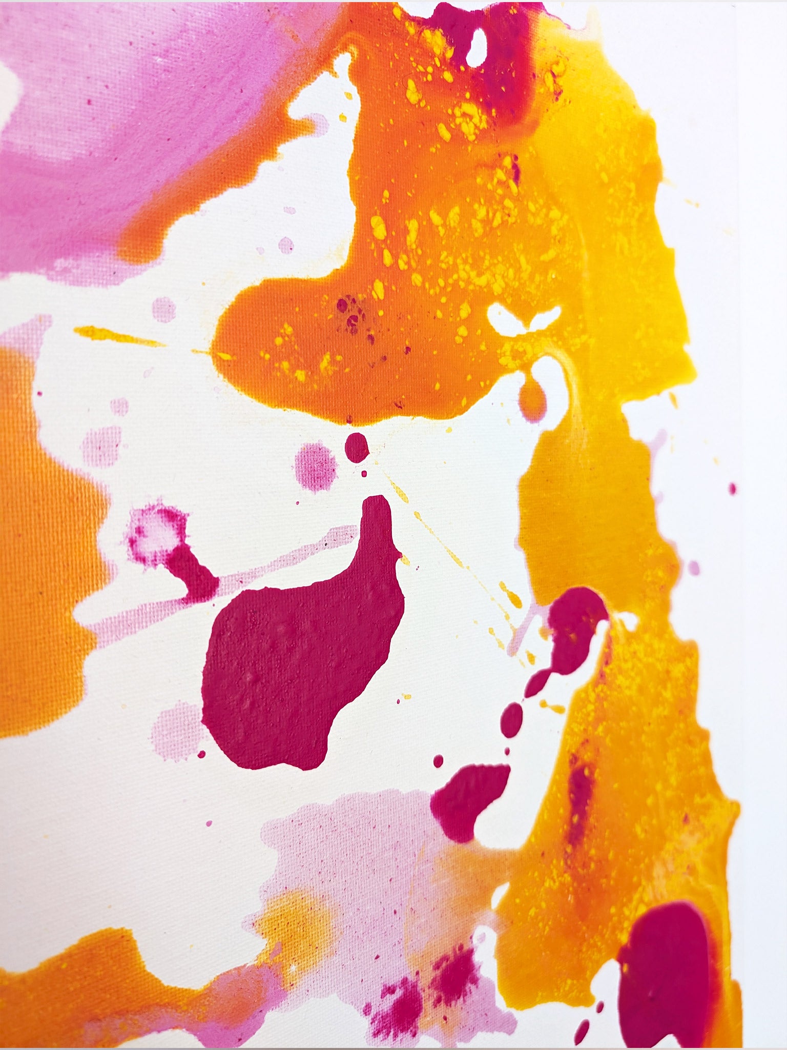 Bild abstrakt - echte Original Kunst - schönes Acrylbild - selbstgemalte Leinwand