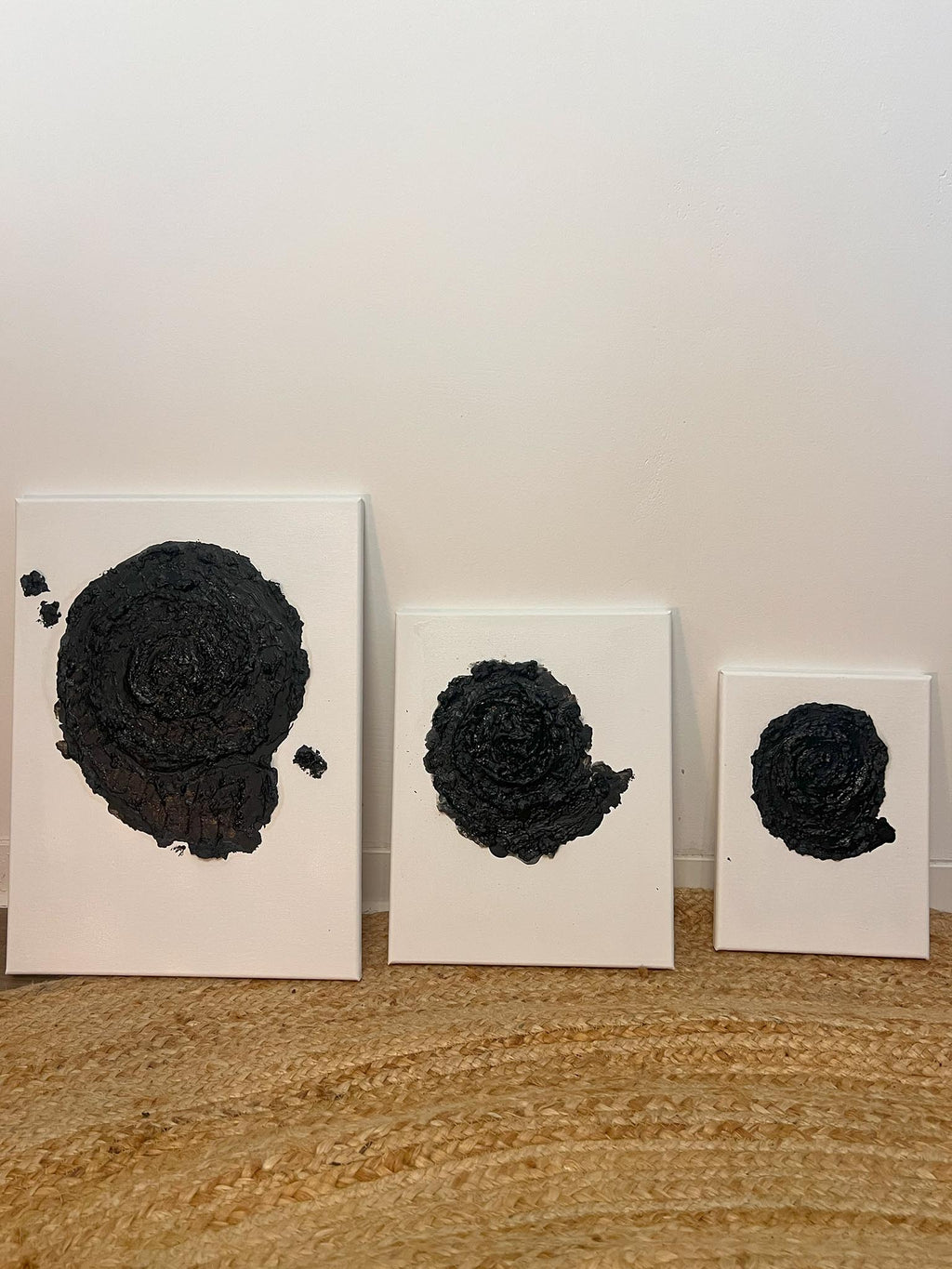 Muschel Leinwand groß - Naturverbundenes Kunstwerk für Strand - und Meer - Liebhaber