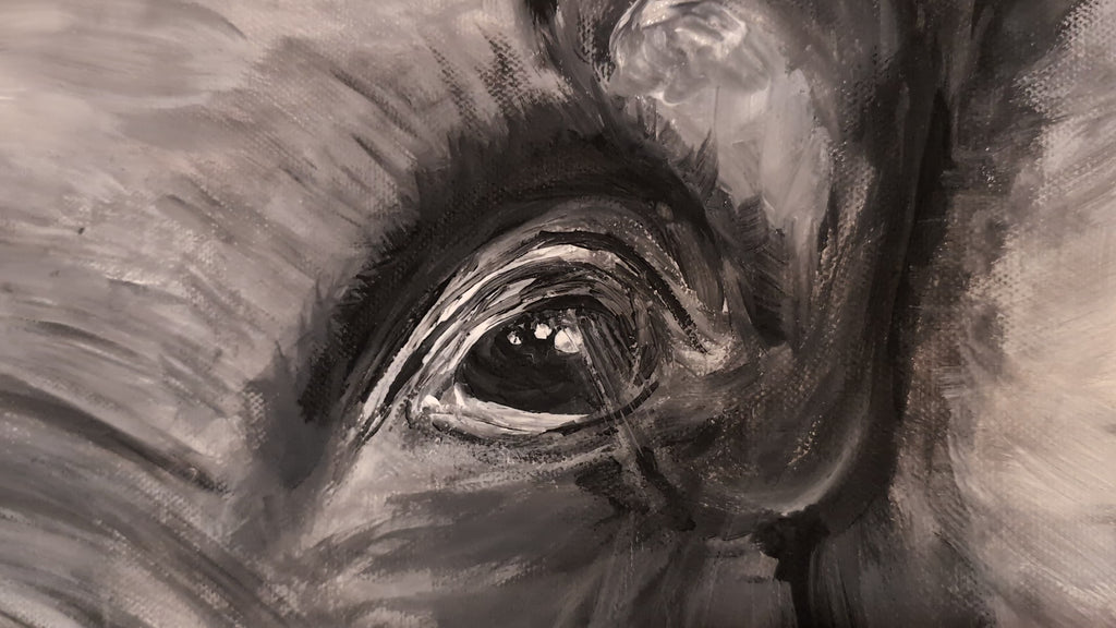 Elefant gemälde DekoDuo