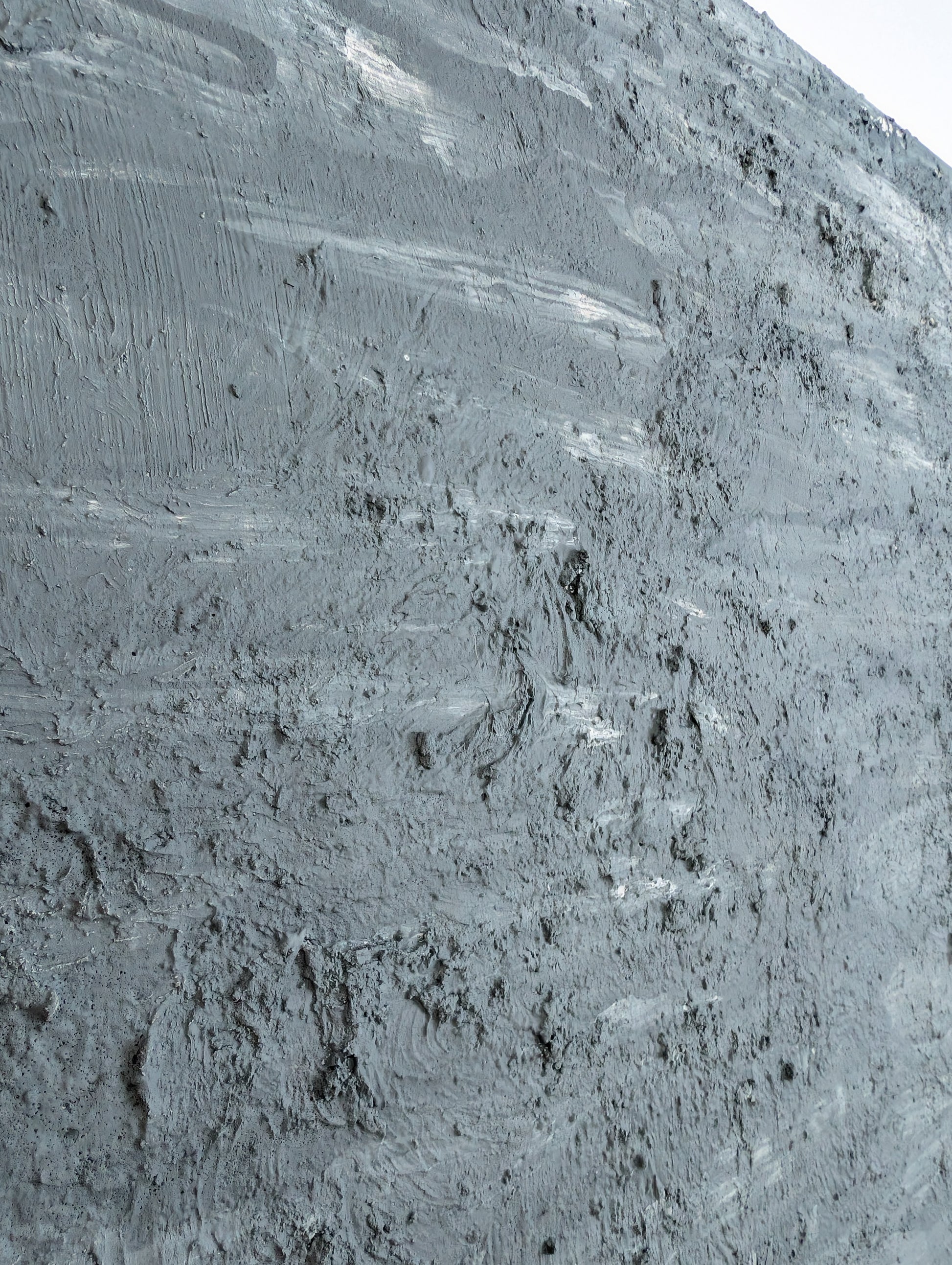 Wunderschönes Leinwandbild 80x80 cm – Moderne Struktur in Grau-Blau-Grün-Beige