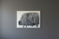 Big sheep 2.0 - Original handgemaltes Bild (58x78cm) | Deko-Duo