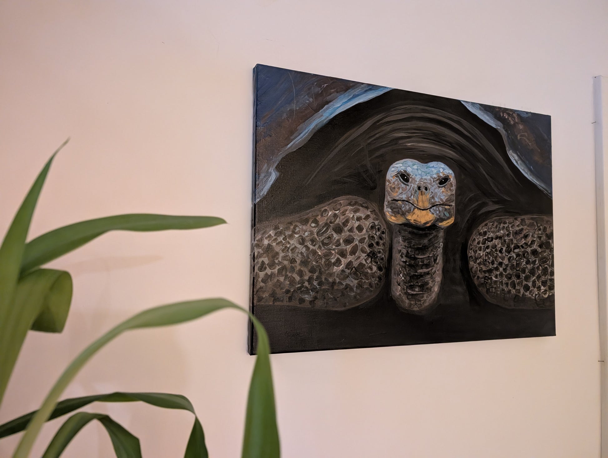 Schildkröte Acrylgemälde Original – 70×50 cm | deko-duo.de