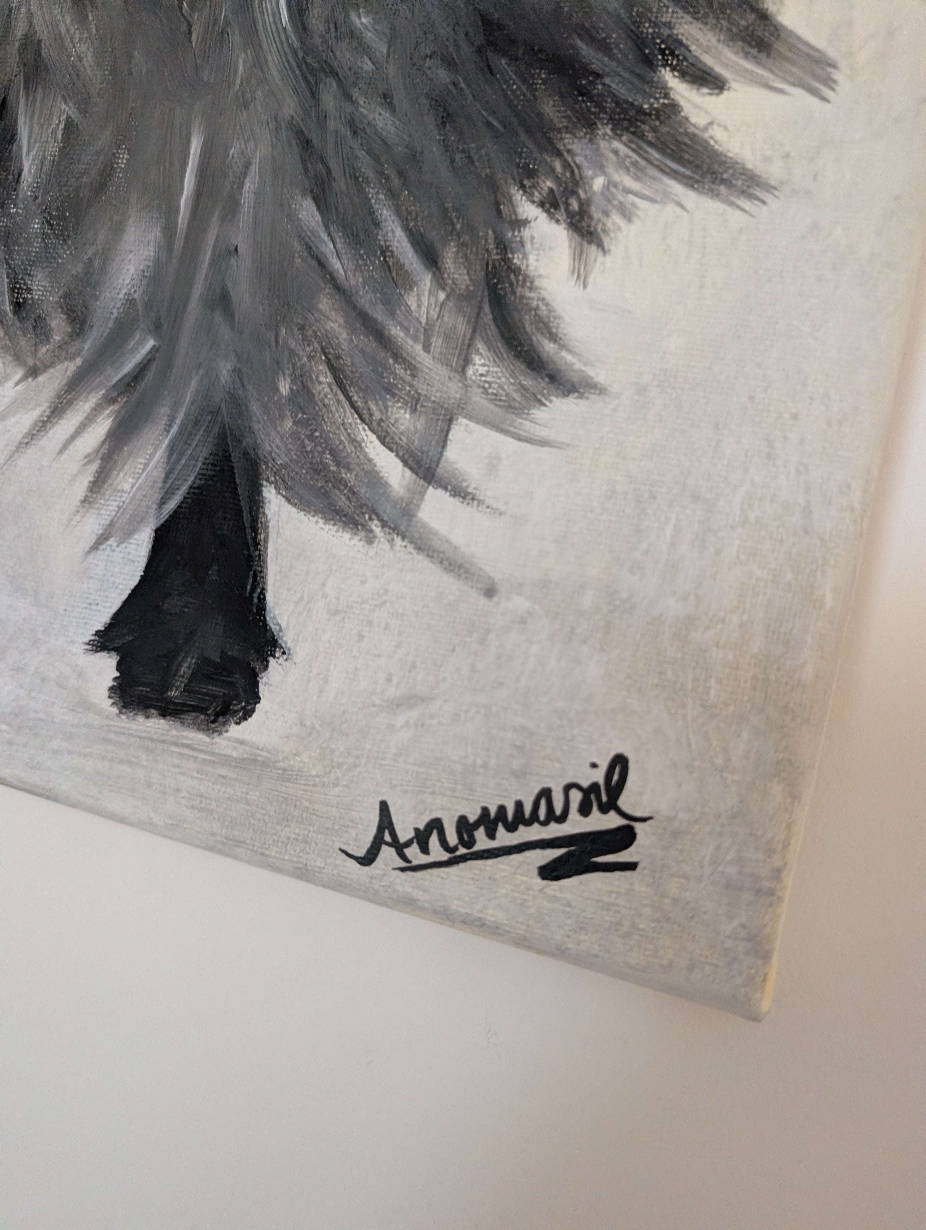 Big sheep 2.0 - Original handgemaltes Bild (58x78cm) | Deko-Duo