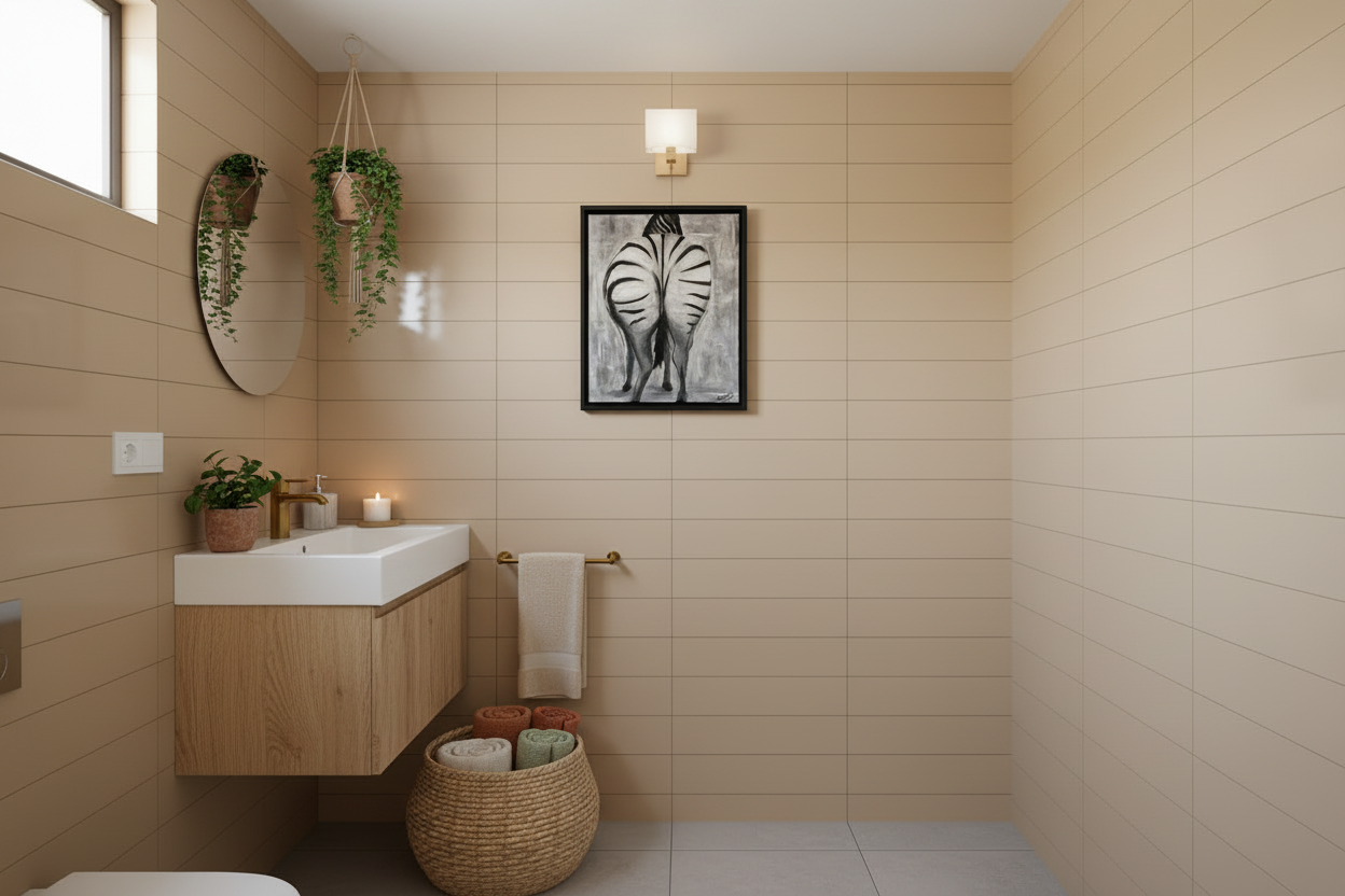 Zebra Bild – handgemaltes Unikat auf Leinwand (40 × 50 cm) | Acryl in Schwarz-Weiß